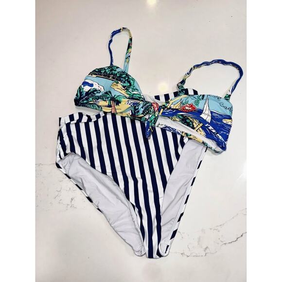 Anthropologie High Waisted Bikini Medium - Picture 2 of 6